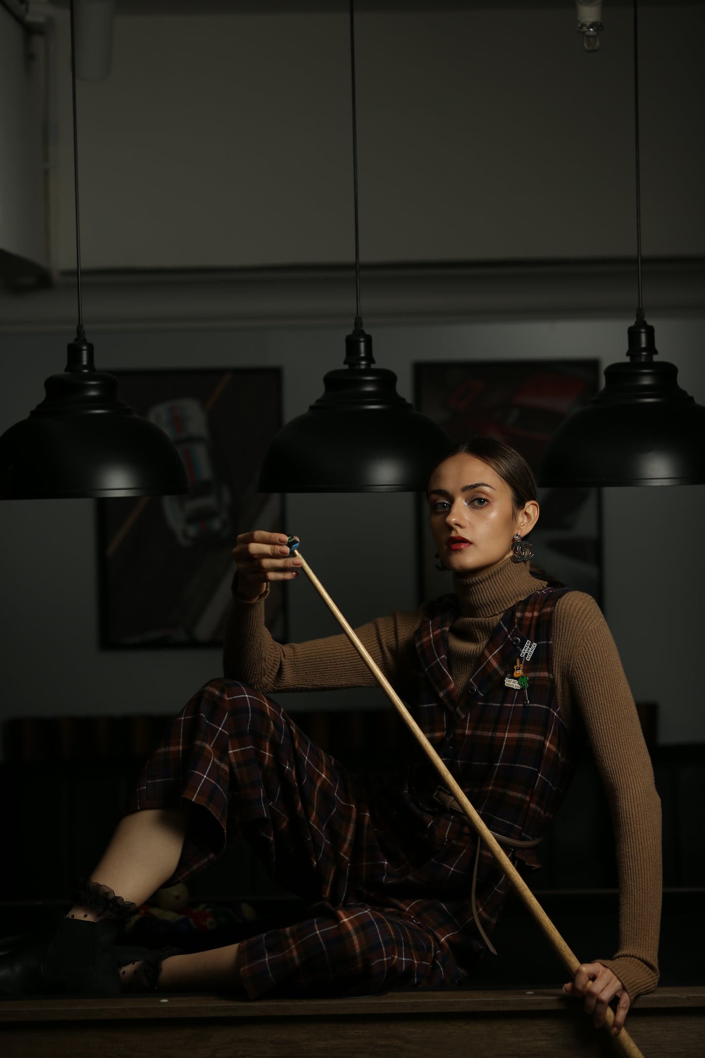 CHECK PATTERN JUMPSUIT