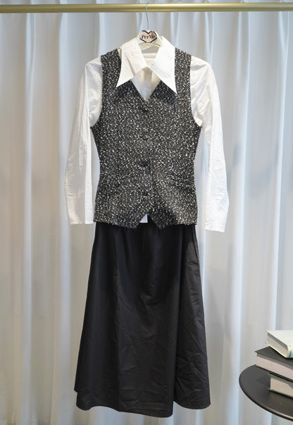 DRESS WITH SHIRT SET
