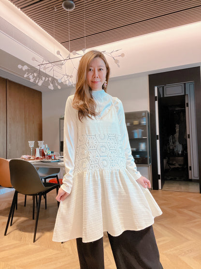 PER ME CROCHET DRESS WITH TOP