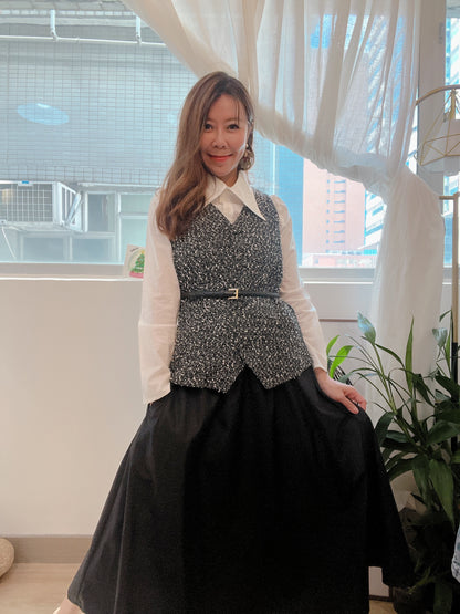 DRESS WITH SHIRT SET