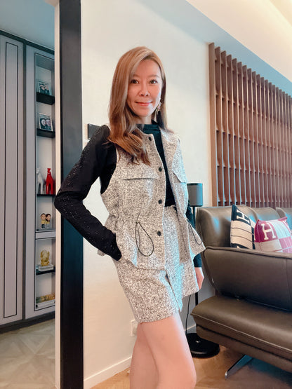 LIGHT WEIGHT TWEED VEST