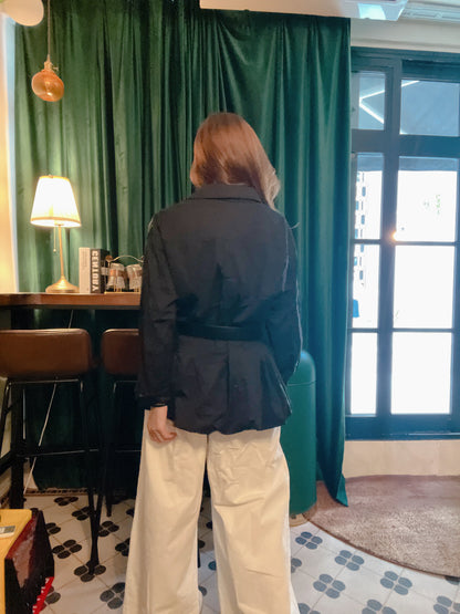 PER ME MIXED FABRIC SHIRT