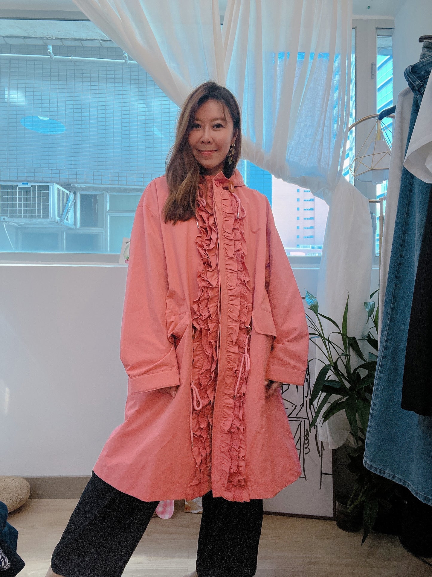 PER ME CANDY COLOUR TRENCH