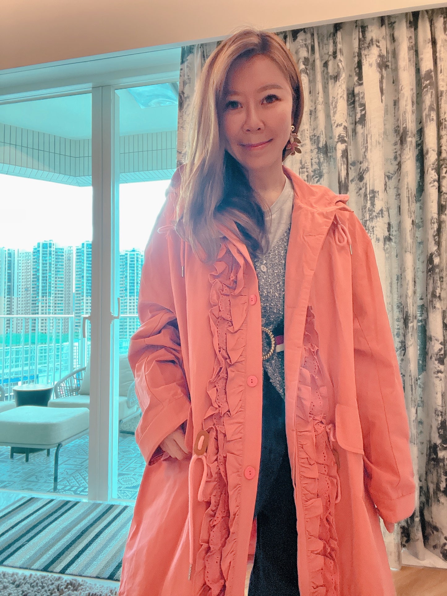 PER ME CANDY COLOUR TRENCH