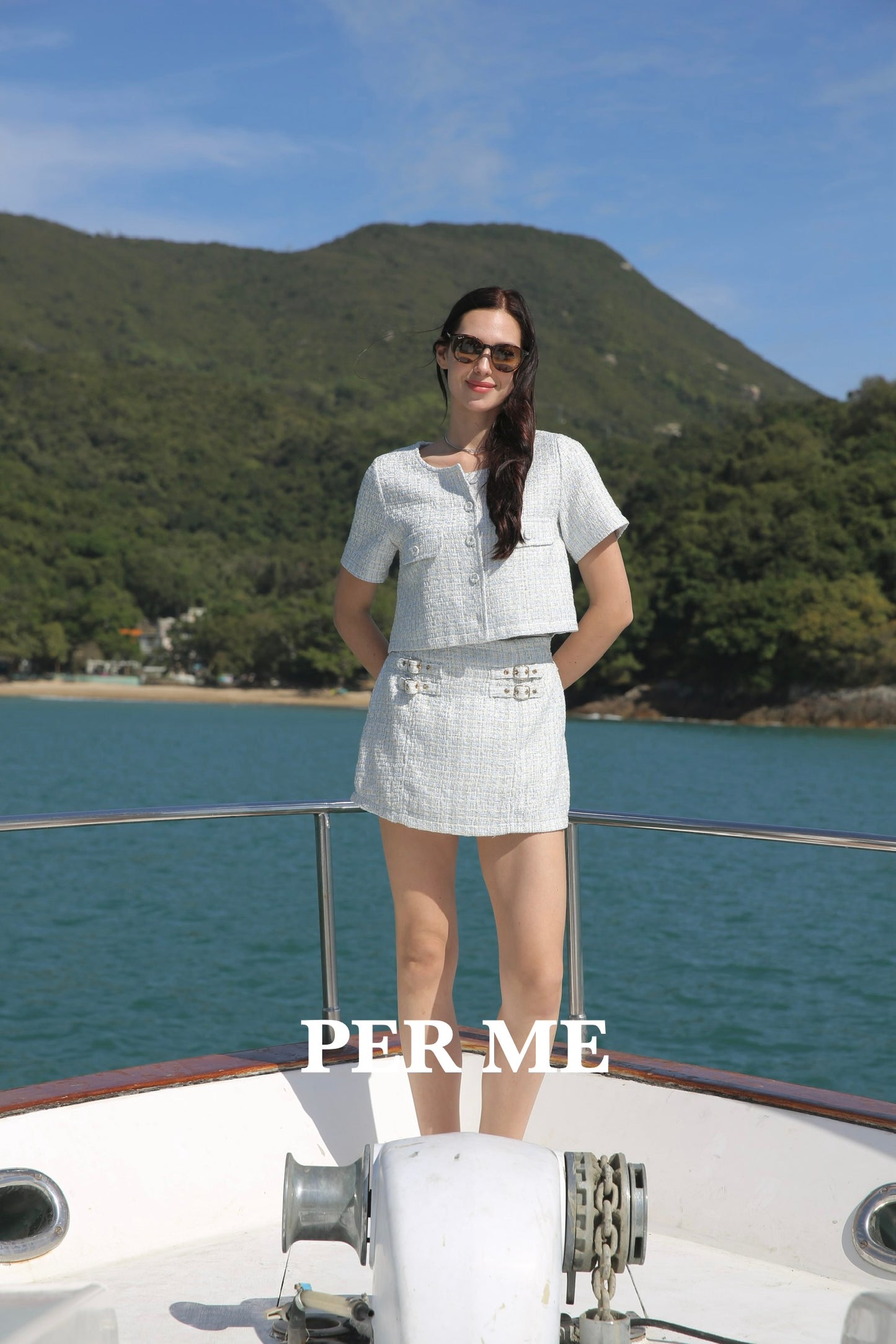 PER ME LIGHT WEIGHT TWEED SET